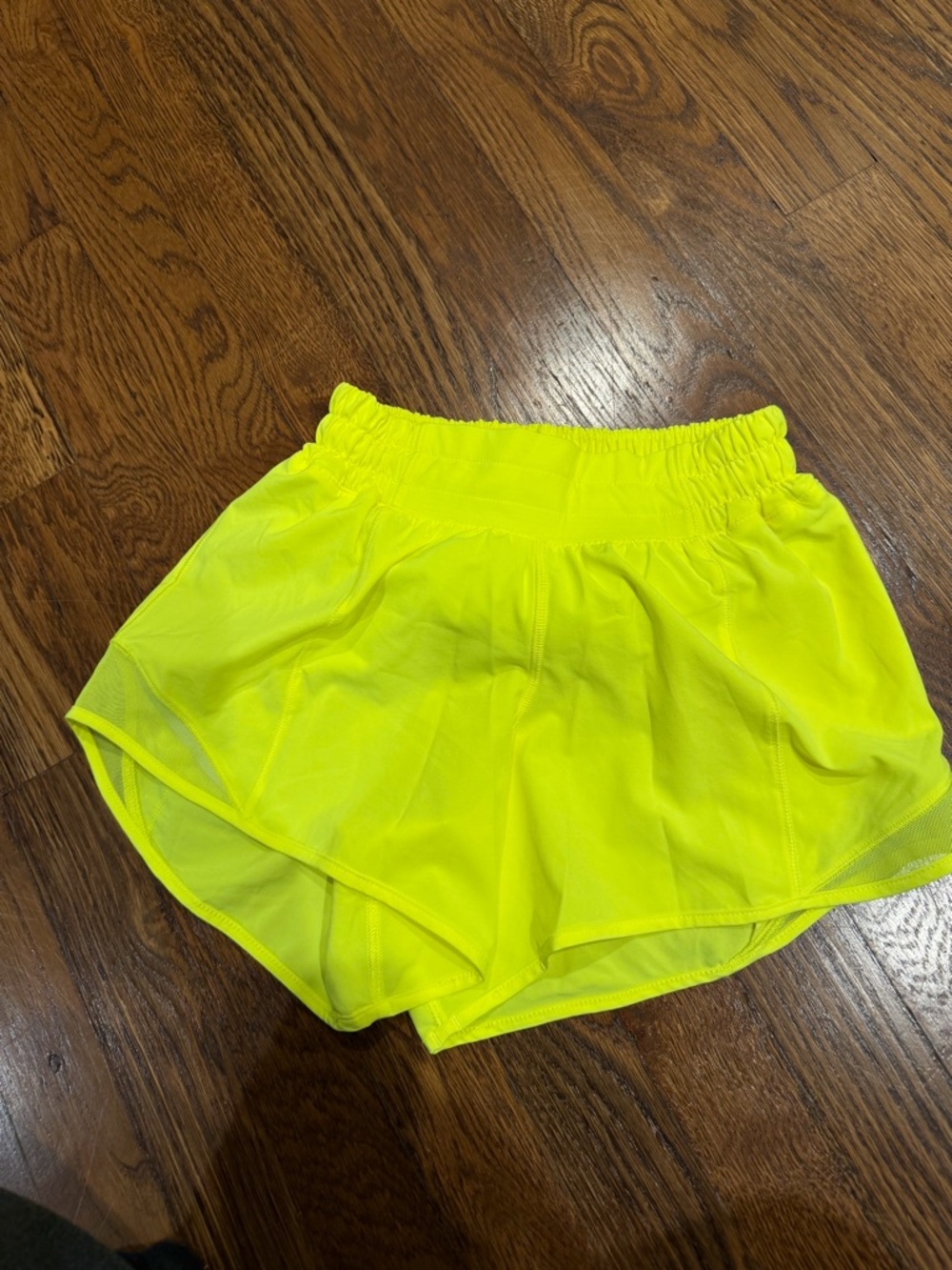 Lululemon Neon Yellow Women's Athletic Shorts
Size 0